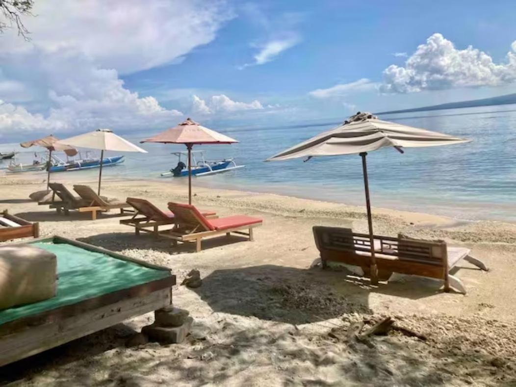 Gili Air Santay Bungalows Exterior foto